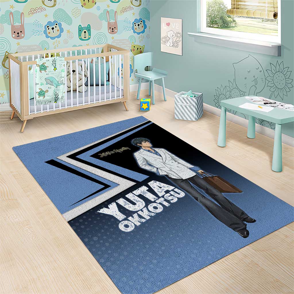 Yuta Okkotsu Area Rug Jujutsu Kaisen Street Style Art