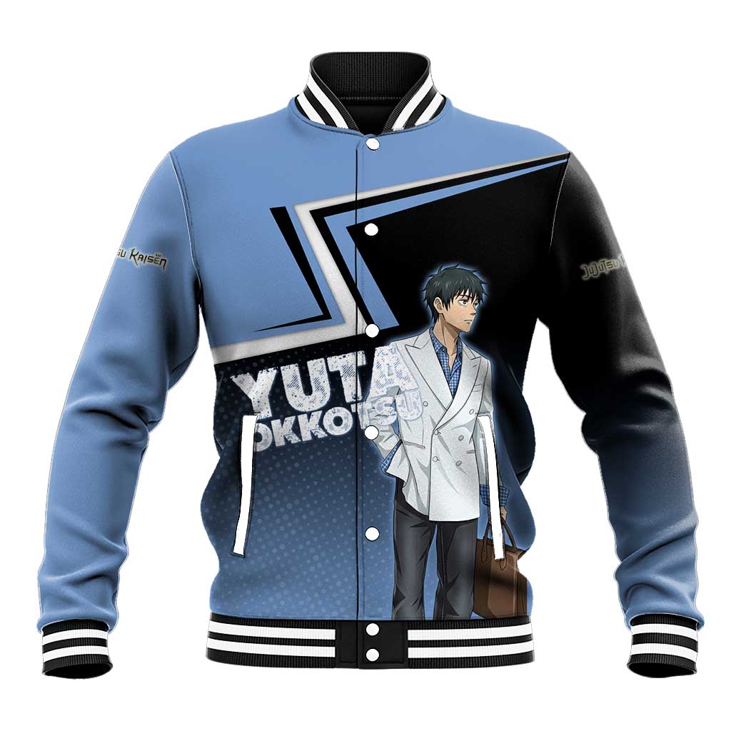 Yuta Okkotsu Baseball Jacket Jujutsu Kaisen Street Style Art