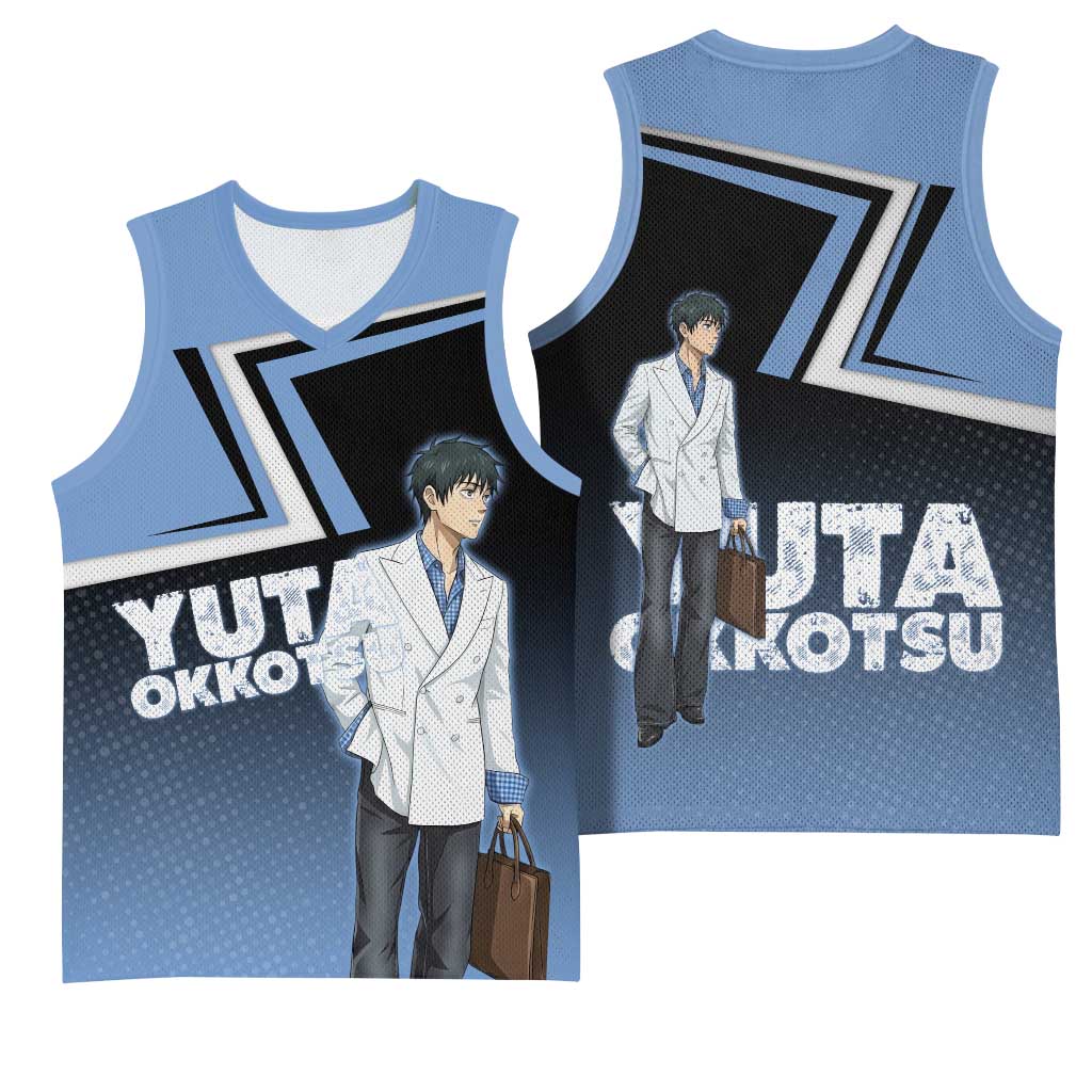 Yuta Okkotsu Basketball Jersey Jujutsu Kaisen Street Style Art