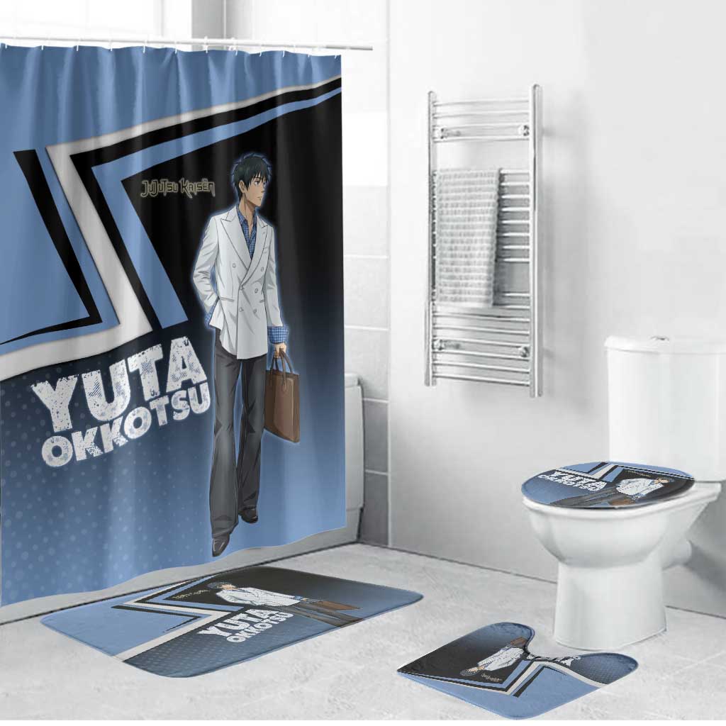Yuta Okkotsu Bathroom Set Jujutsu Kaisen Street Style Art