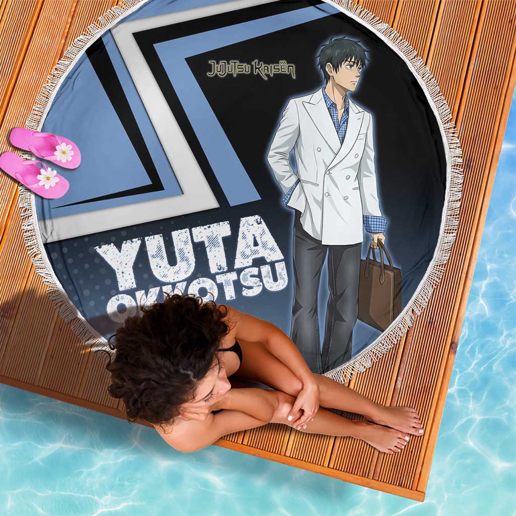 Yuta Okkotsu Beach Blanket Jujutsu Kaisen Street Style Art