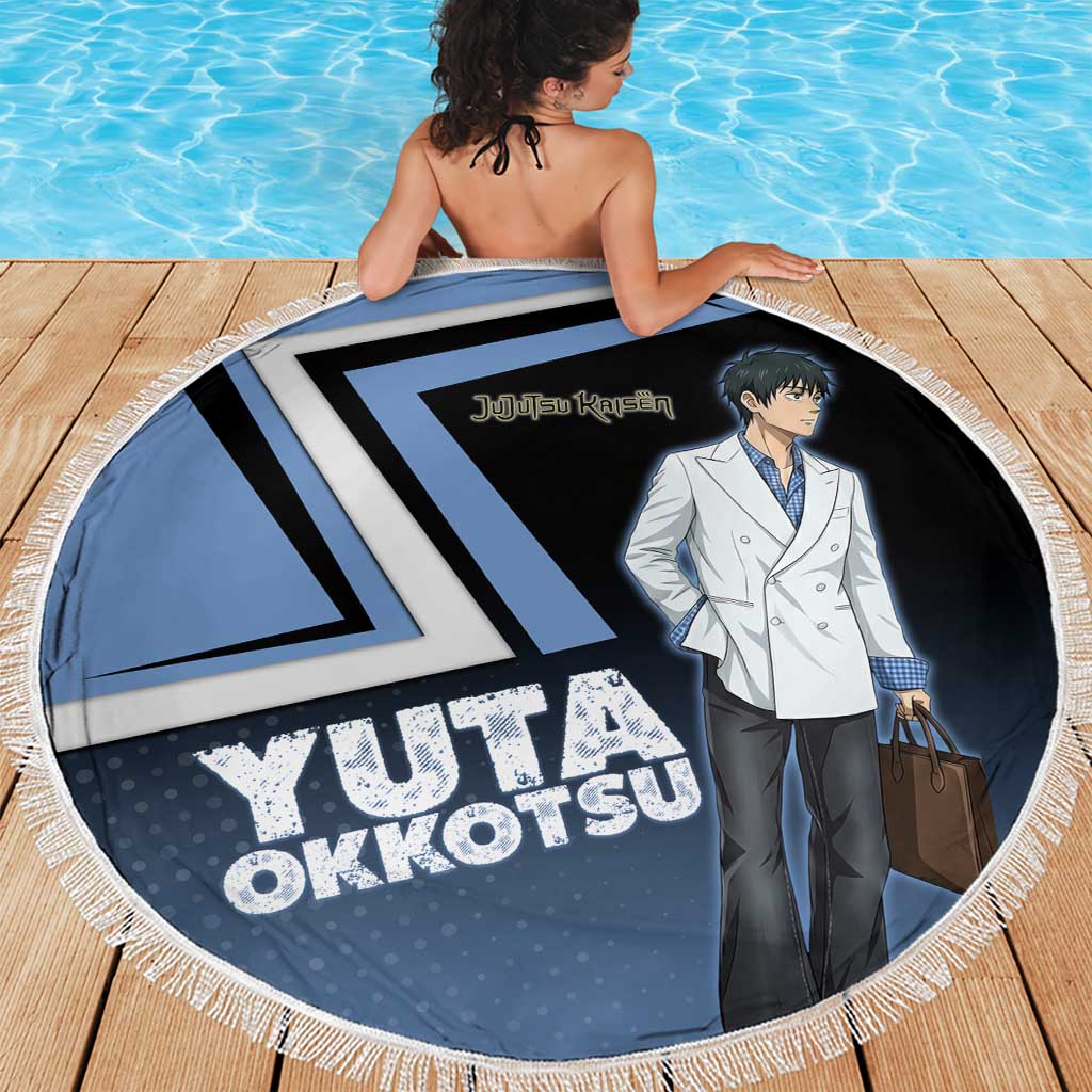 Yuta Okkotsu Beach Blanket Jujutsu Kaisen Street Style Art