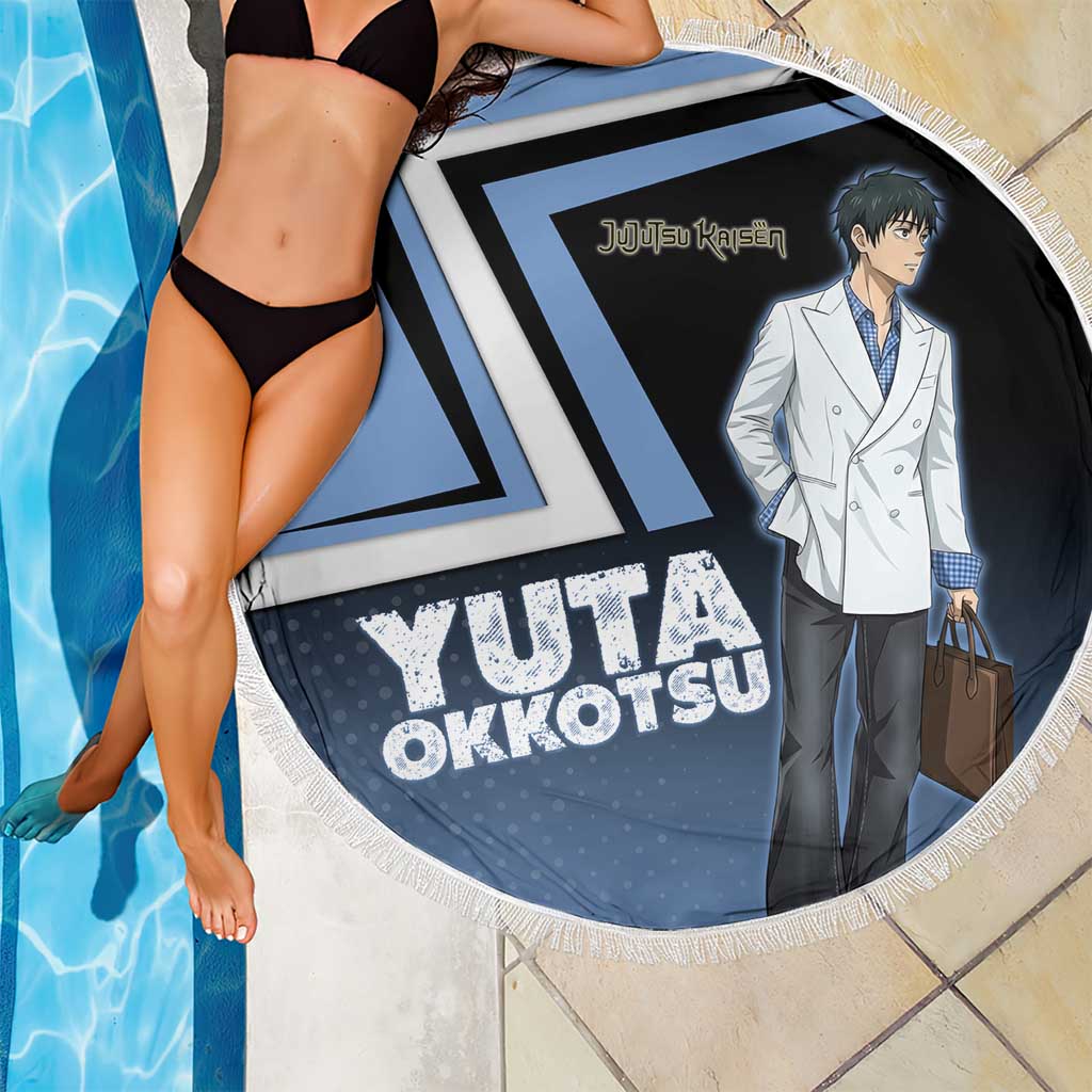 Yuta Okkotsu Beach Blanket Jujutsu Kaisen Street Style Art