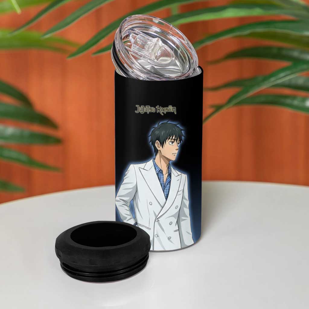 Yuta Okkotsu 4 in 1 Can Cooler Tumbler Jujutsu Kaisen Street Style Art