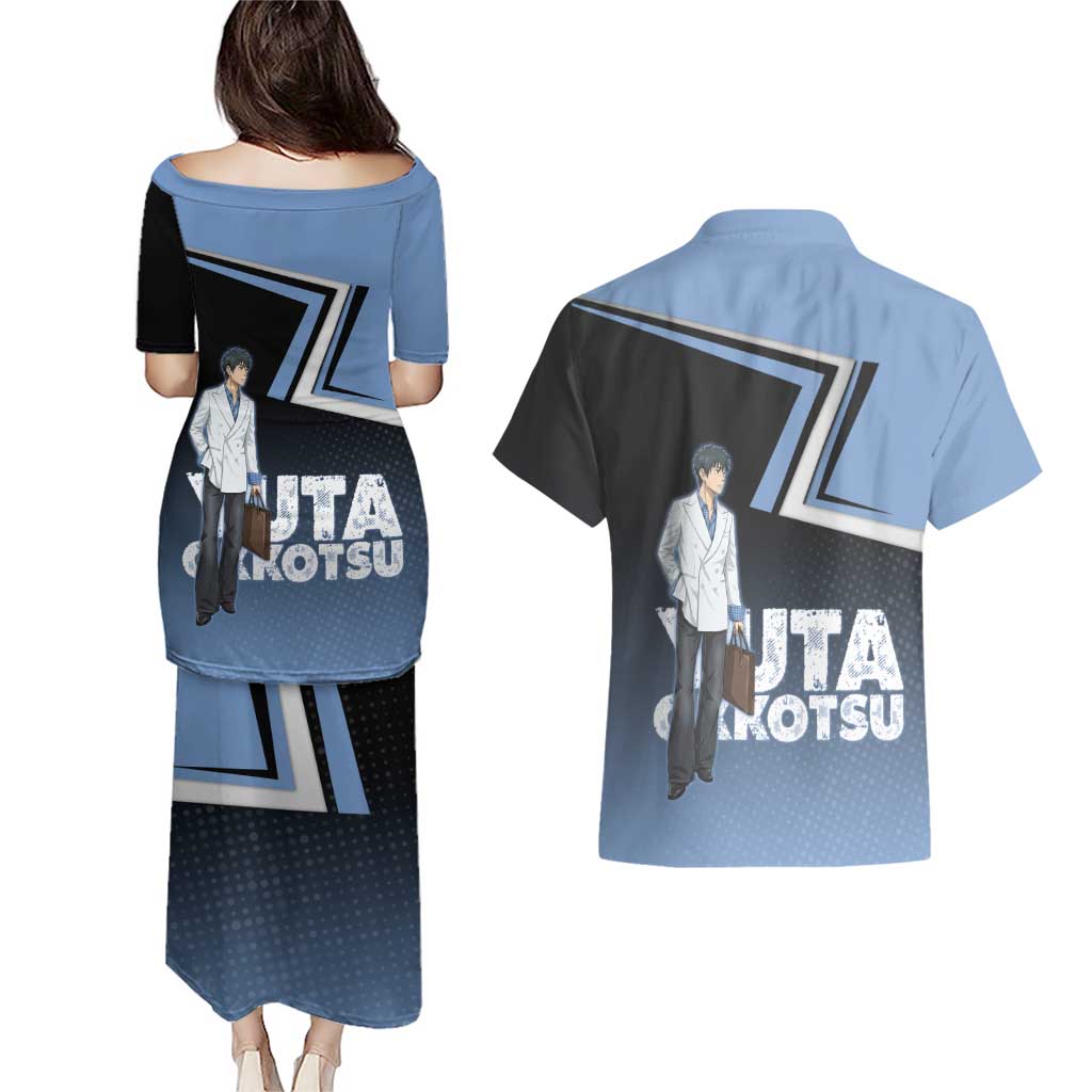 Yuta Okkotsu Couples Matching Puletasi and Hawaiian Shirt Jujutsu Kaisen Street Style Art