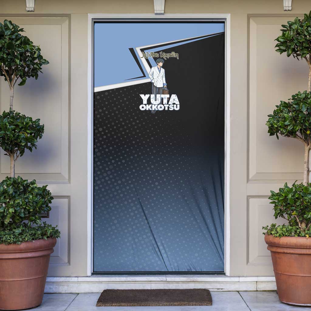 Yuta Okkotsu Door Cover Jujutsu Kaisen Street Style Art