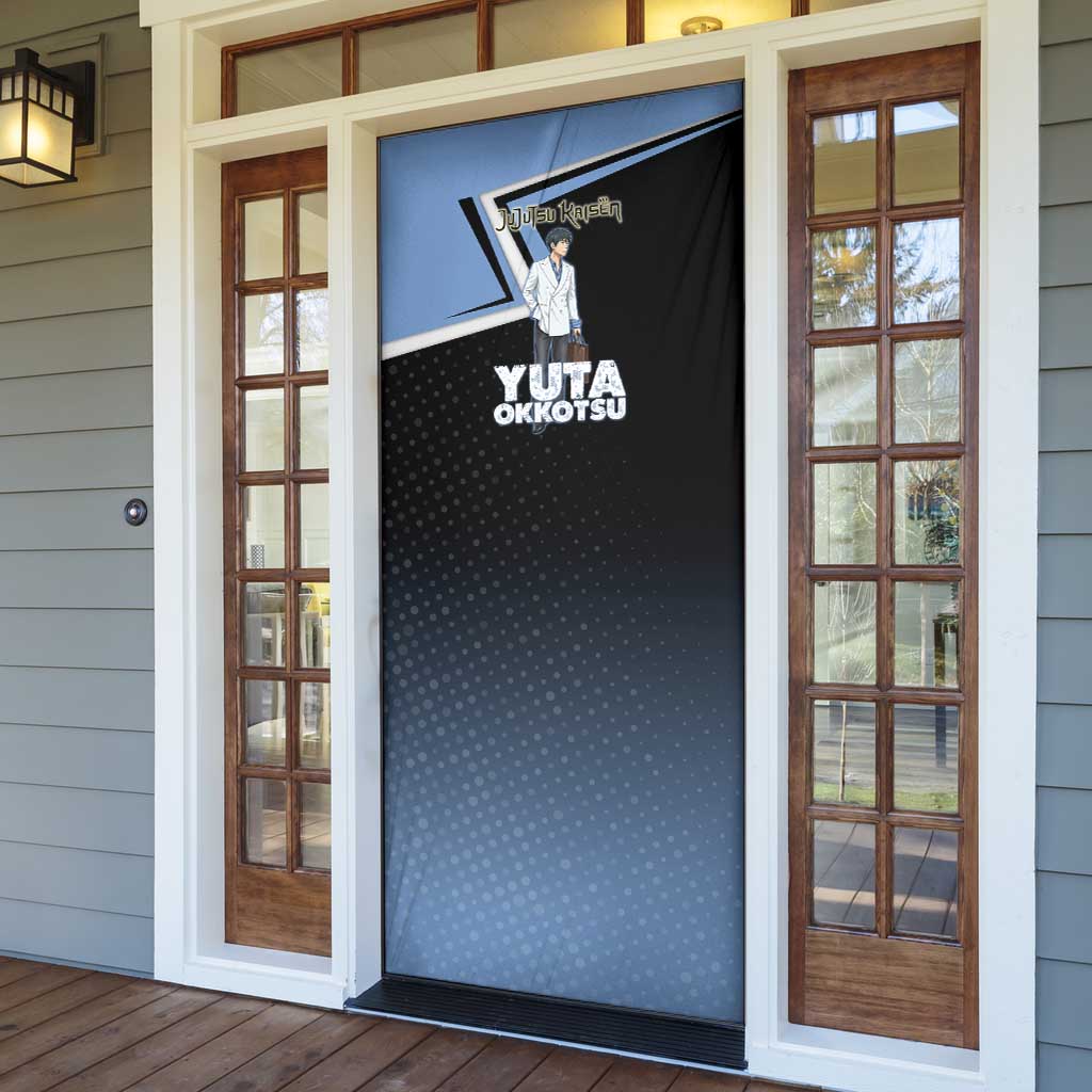 Yuta Okkotsu Door Cover Jujutsu Kaisen Street Style Art