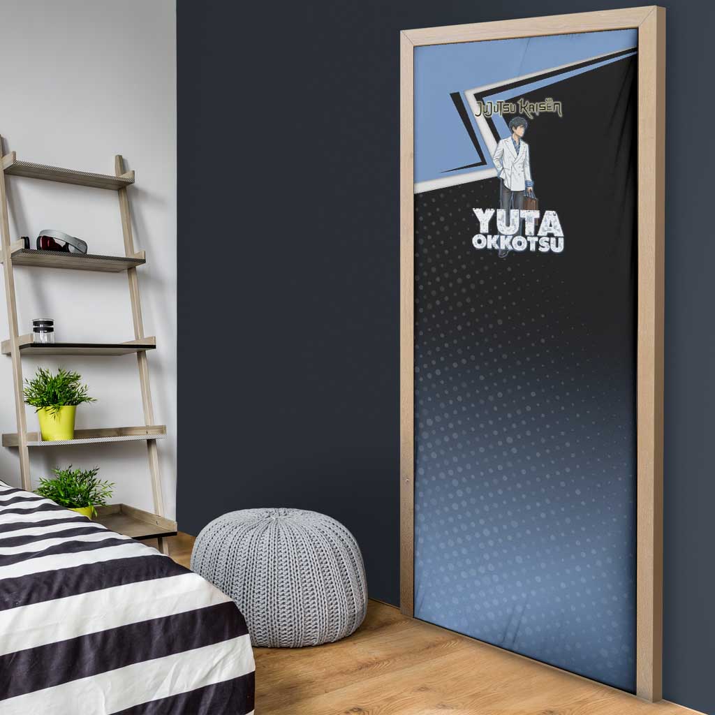 Yuta Okkotsu Door Cover Jujutsu Kaisen Street Style Art