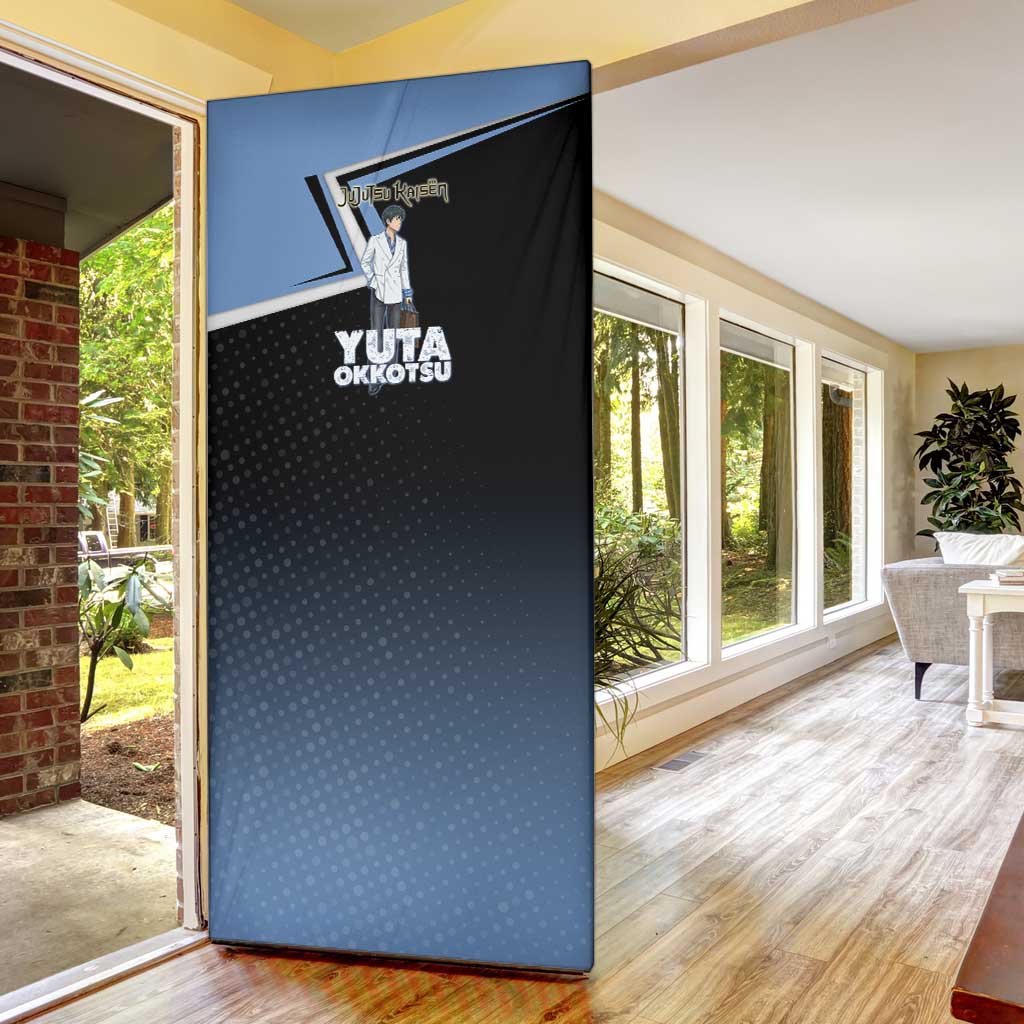 Yuta Okkotsu Door Cover Jujutsu Kaisen Street Style Art