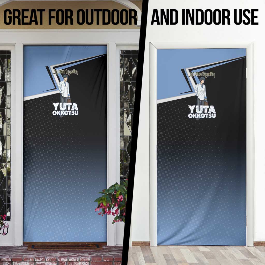 Yuta Okkotsu Door Cover Jujutsu Kaisen Street Style Art