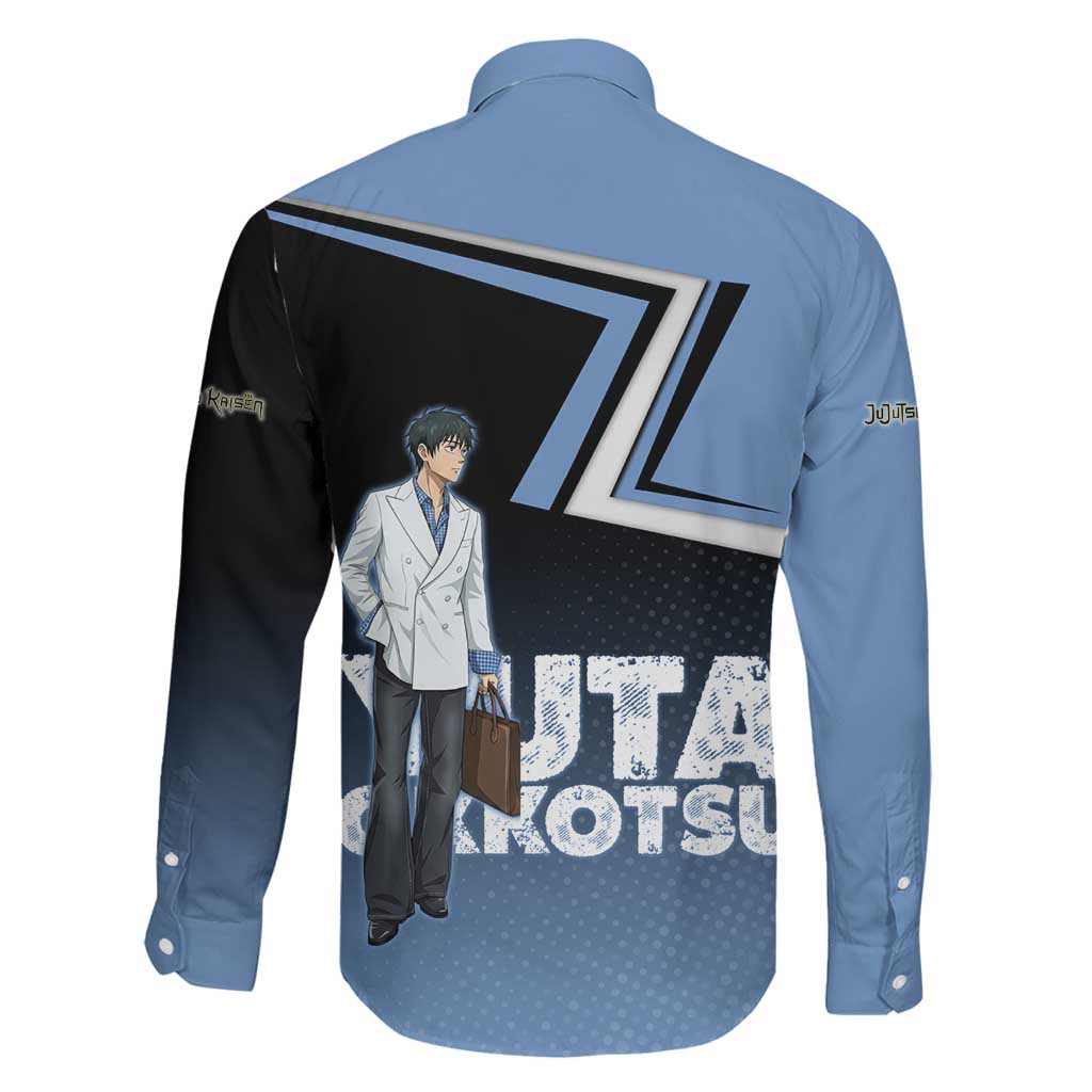 Yuta Okkotsu Family Matching Long Sleeve Bodycon Dress and Hawaiian Shirt Jujutsu Kaisen Street Style Art