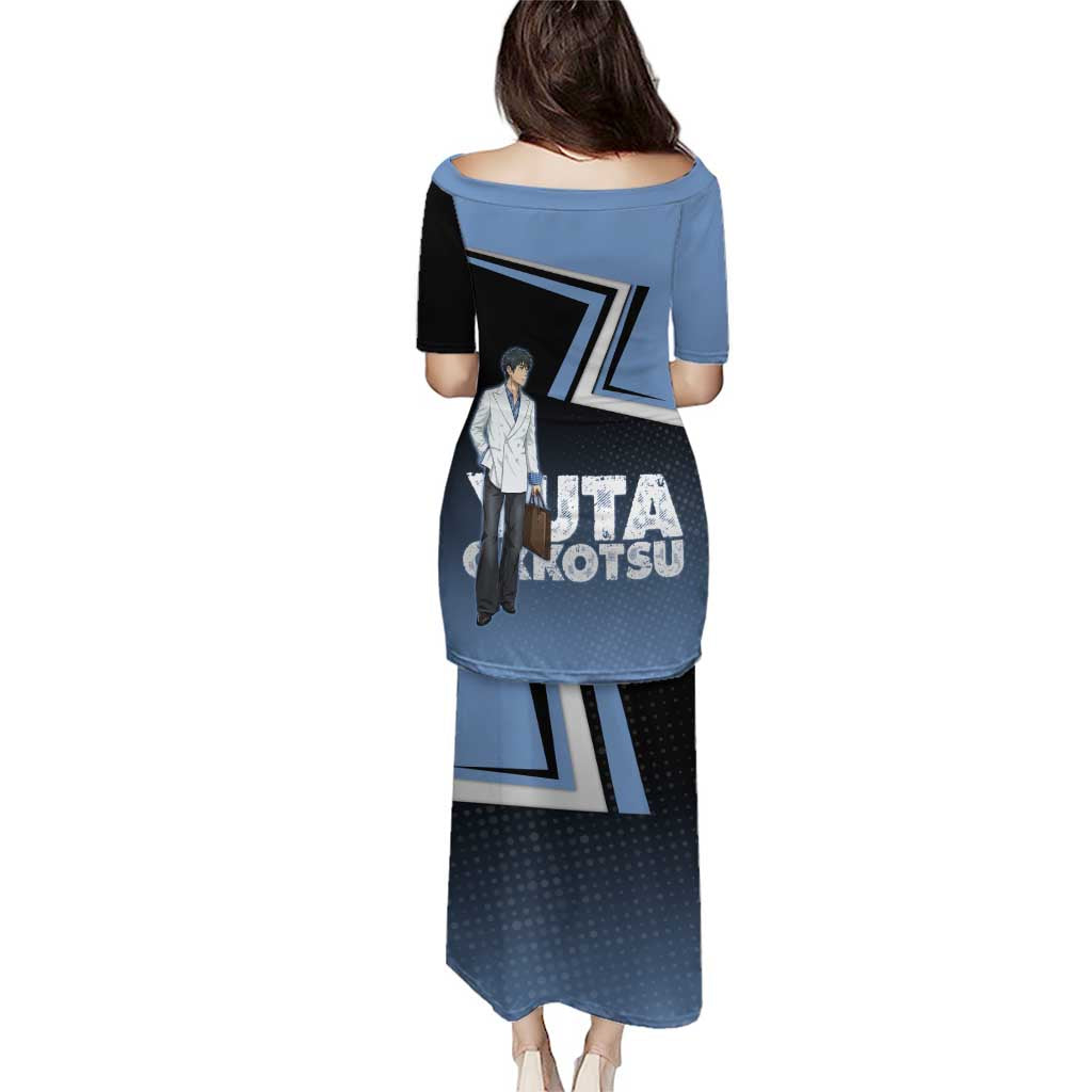 Yuta Okkotsu Family Matching Puletasi and Hawaiian Shirt Jujutsu Kaisen Street Style Art