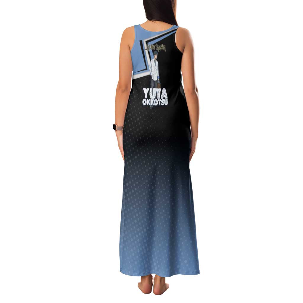 Yuta Okkotsu Family Matching Tank Maxi Dress and Hawaiian Shirt Jujutsu Kaisen Street Style Art
