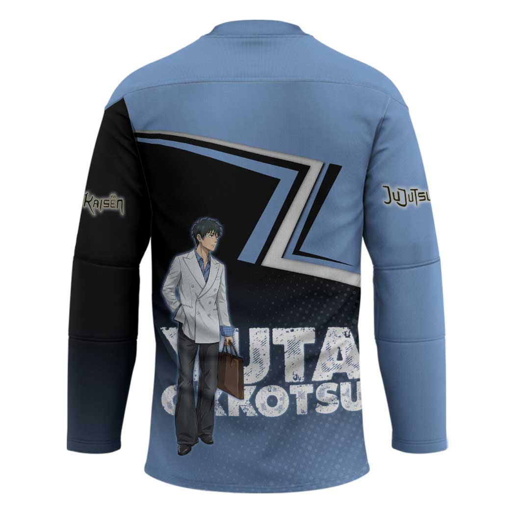 Yuta Okkotsu Hockey Jersey Jujutsu Kaisen Street Style Art
