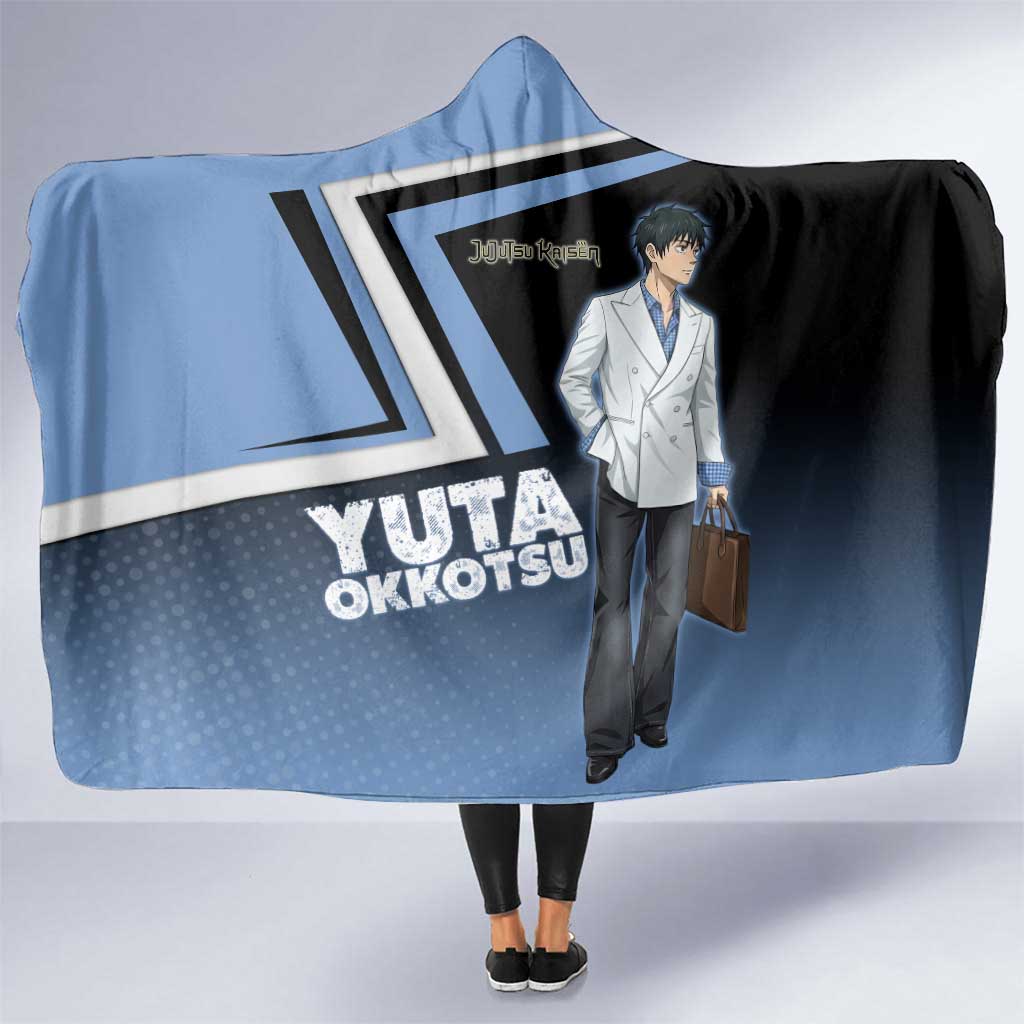 Yuta Okkotsu Hooded Blanket Jujutsu Kaisen Street Style Art