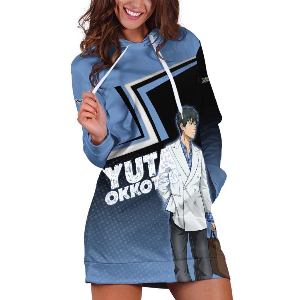 Yuta Okkotsu Hoodie Dress Jujutsu Kaisen Street Style Art