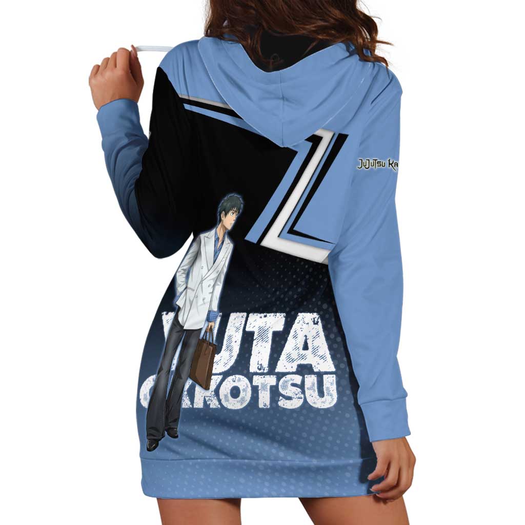 Yuta Okkotsu Hoodie Dress Jujutsu Kaisen Street Style Art