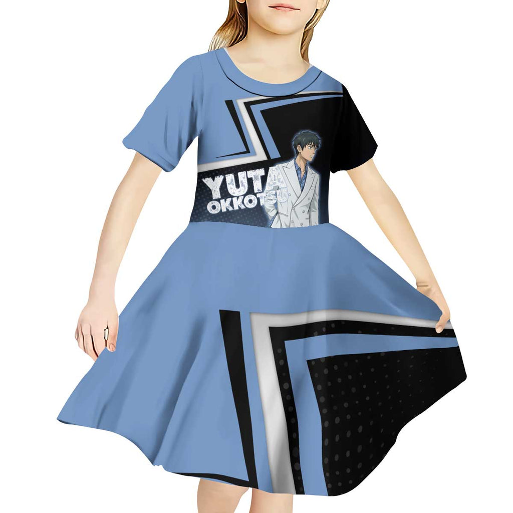 Yuta Okkotsu Kid Short Sleeve Dress Jujutsu Kaisen Street Style Art
