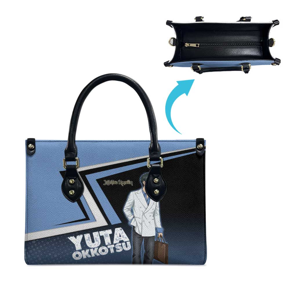 Yuta Okkotsu Leather Bag Jujutsu Kaisen Street Style Art