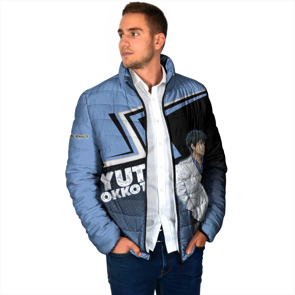 Yuta Okkotsu Padded Jacket Jujutsu Kaisen Street Style Art