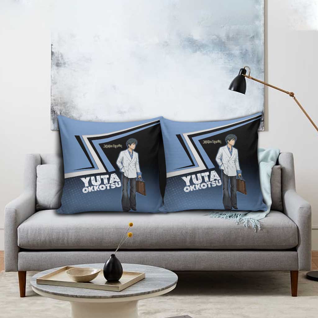 Yuta Okkotsu Pillow Cover Jujutsu Kaisen Street Style Art