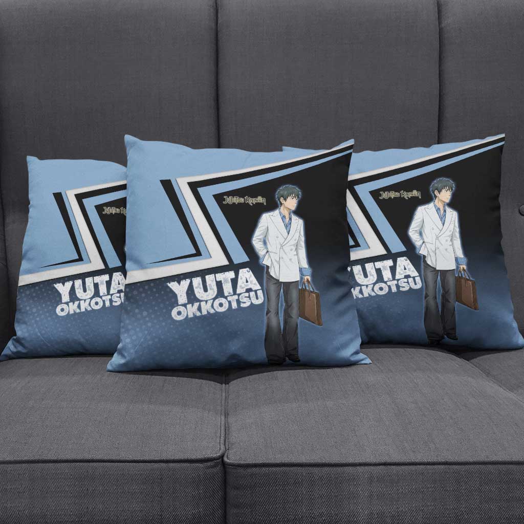 Yuta Okkotsu Pillow Cover Jujutsu Kaisen Street Style Art
