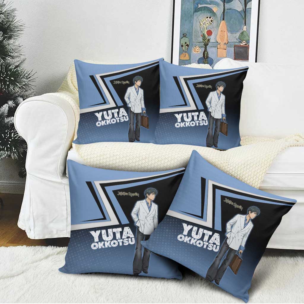 Yuta Okkotsu Pillow Cover Jujutsu Kaisen Street Style Art