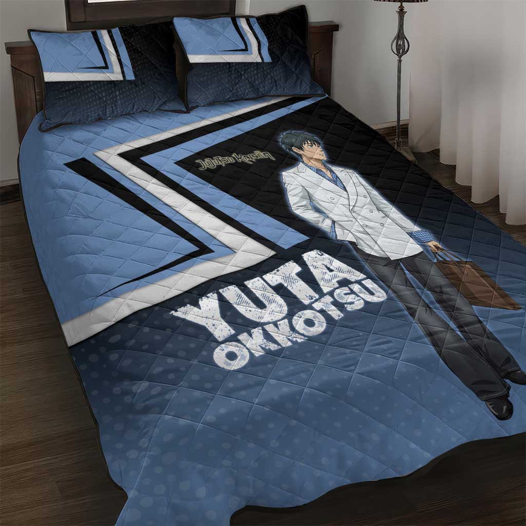 Yuta Okkotsu Quilt Bed Set Jujutsu Kaisen Street Style Art