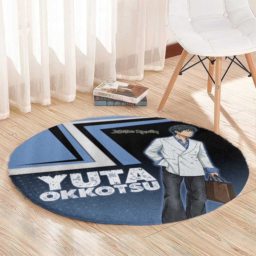 Yuta Okkotsu Round Carpet Jujutsu Kaisen Street Style Art