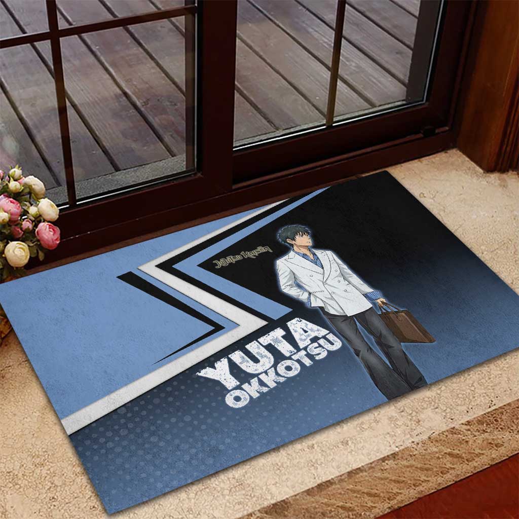 Yuta Okkotsu Rubber Doormat Jujutsu Kaisen Street Style Art