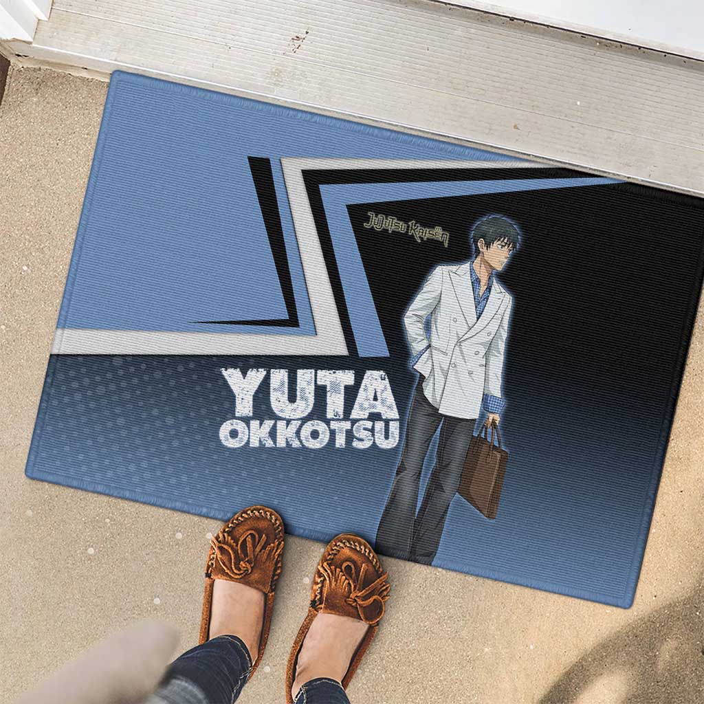 Yuta Okkotsu Rubber Doormat Jujutsu Kaisen Street Style Art