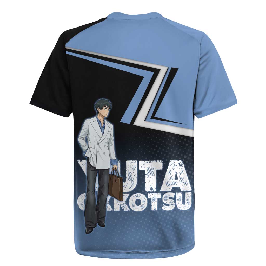 Yuta Okkotsu Rugby Jersey Jujutsu Kaisen Street Style Art