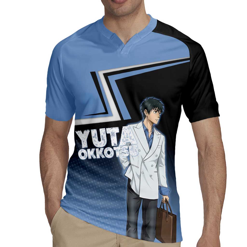 Yuta Okkotsu Rugby Jersey Jujutsu Kaisen Street Style Art