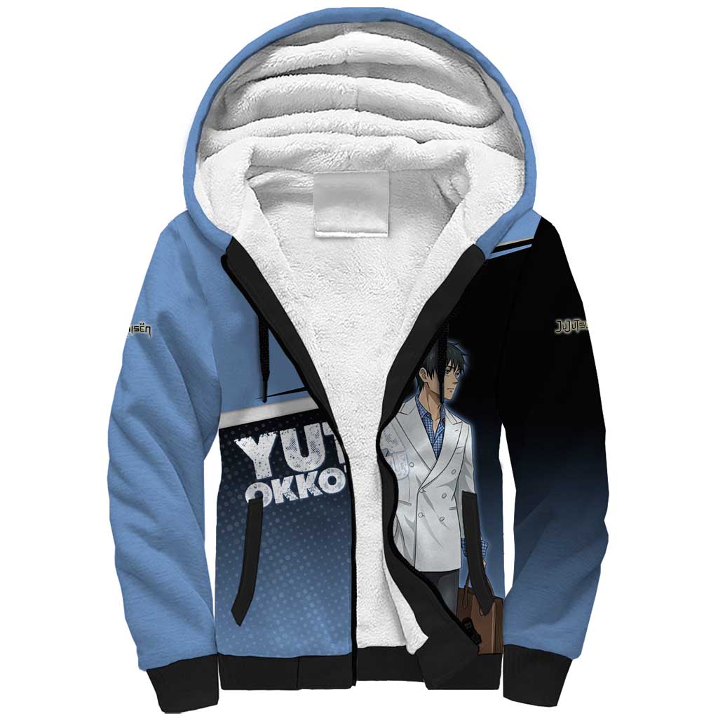 Yuta Okkotsu Sherpa Hoodie Jujutsu Kaisen Street Style Art