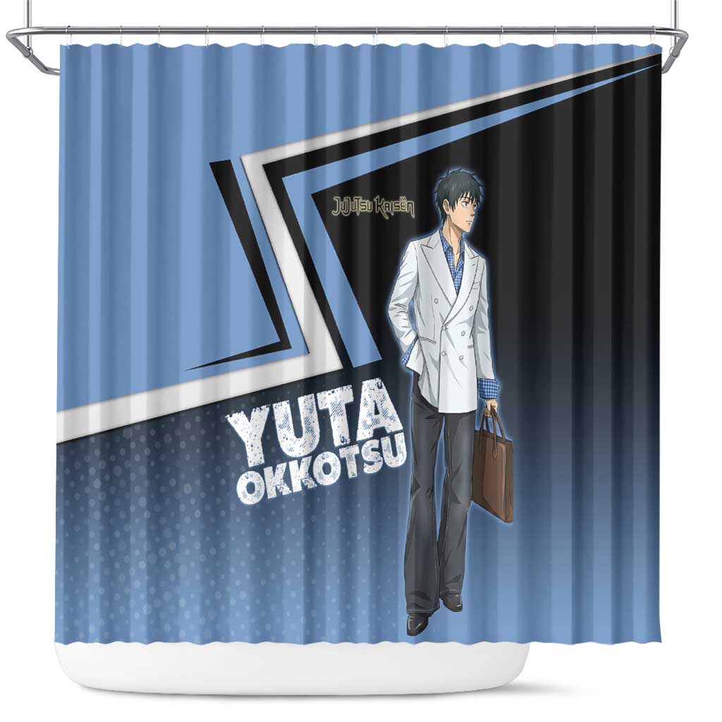 Yuta Okkotsu Shower Curtain Jujutsu Kaisen Street Style Art