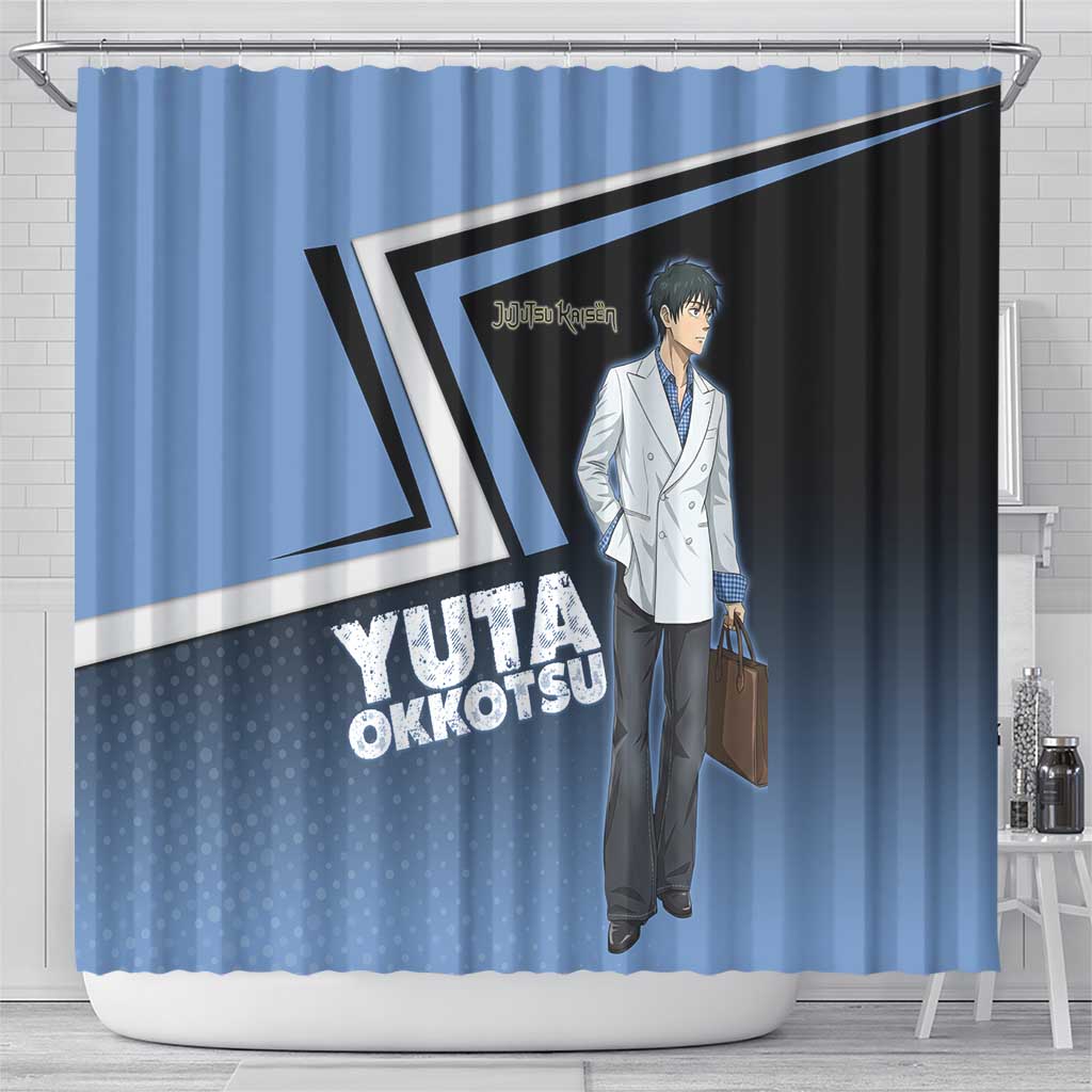 Yuta Okkotsu Shower Curtain Jujutsu Kaisen Street Style Art