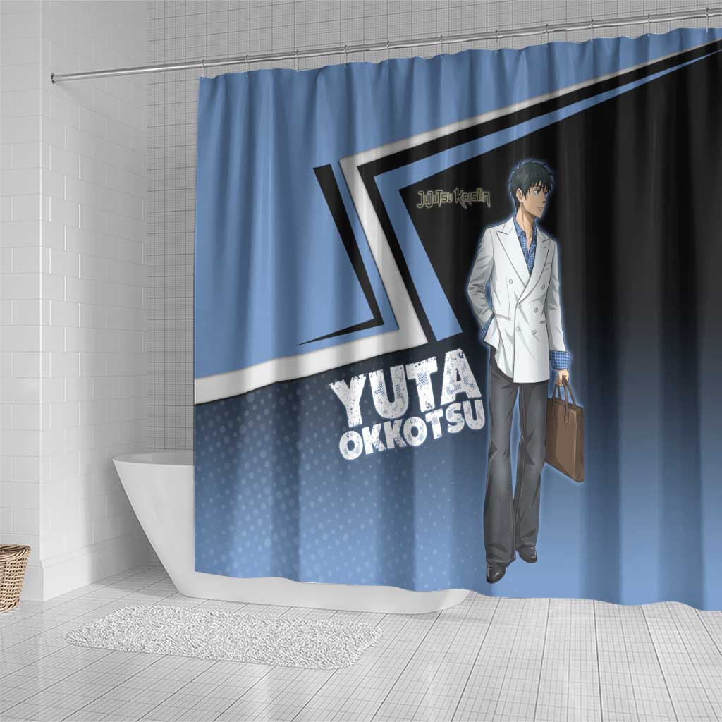 Yuta Okkotsu Shower Curtain Jujutsu Kaisen Street Style Art
