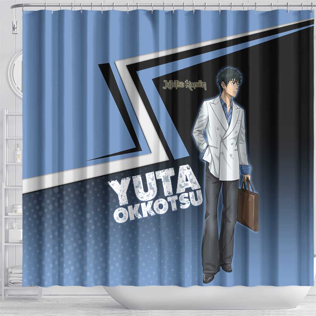Yuta Okkotsu Shower Curtain Jujutsu Kaisen Street Style Art