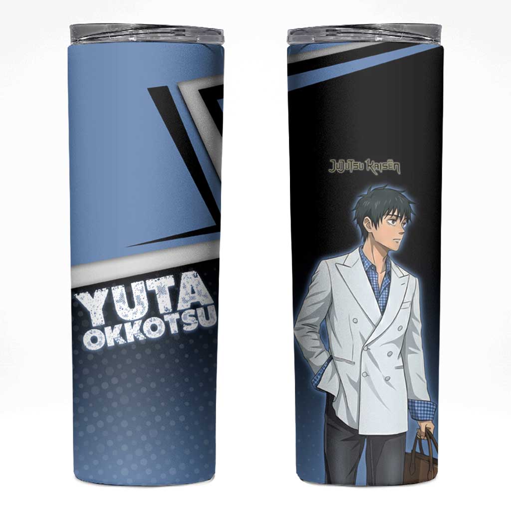 Yuta Okkotsu Skinny Tumbler Jujutsu Kaisen Street Style Art