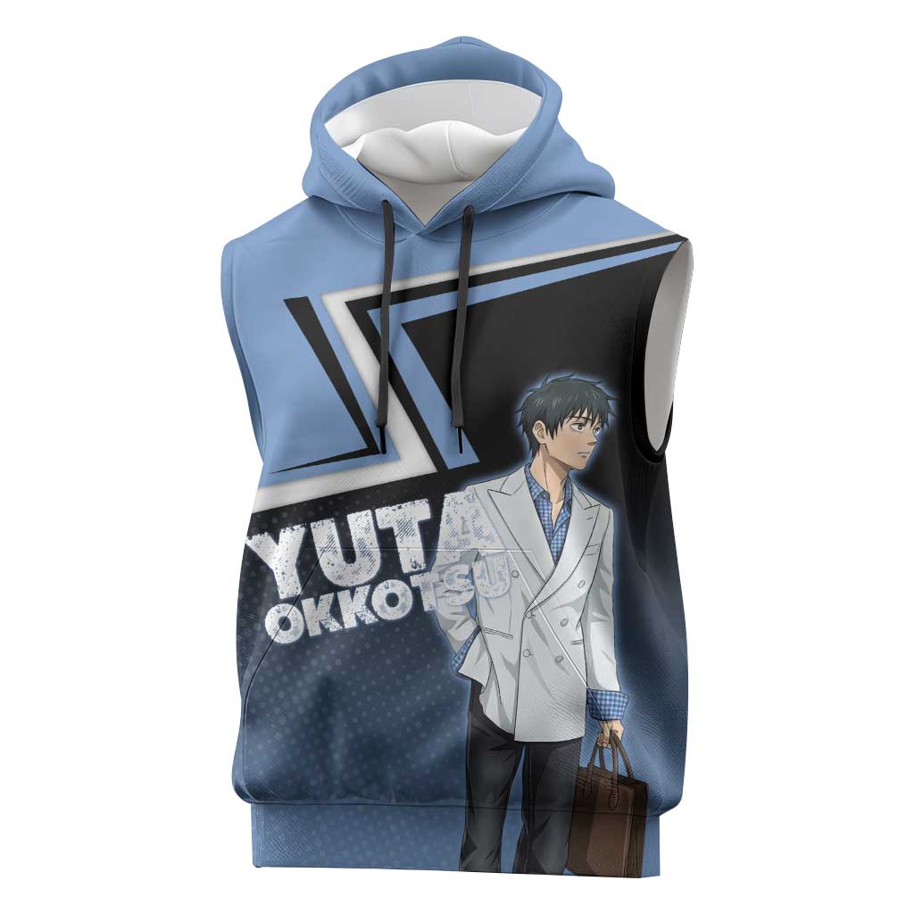 Yuta Okkotsu Sleeveless Hoodie Jujutsu Kaisen Street Style Art
