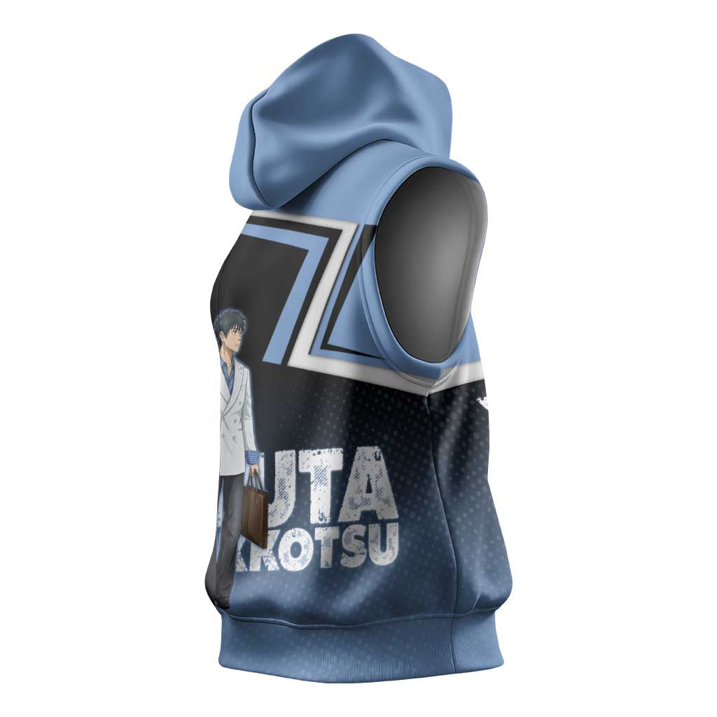 Yuta Okkotsu Sleeveless Hoodie Jujutsu Kaisen Street Style Art