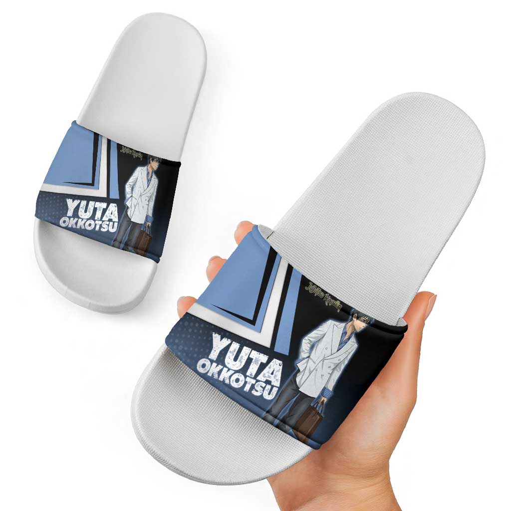 Yuta Okkotsu Slide Sandals Jujutsu Kaisen Street Style Art