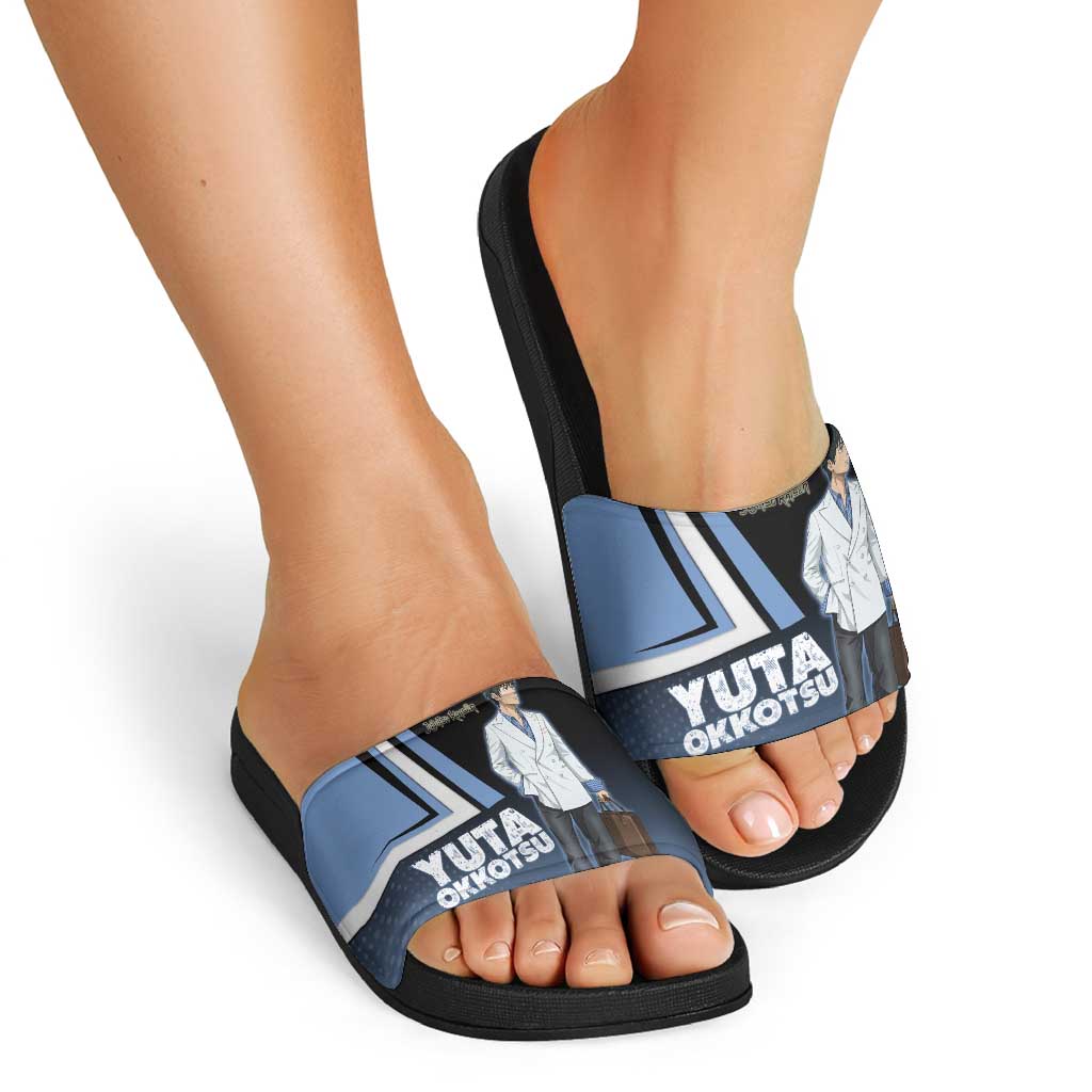 Yuta Okkotsu Slide Sandals Jujutsu Kaisen Street Style Art