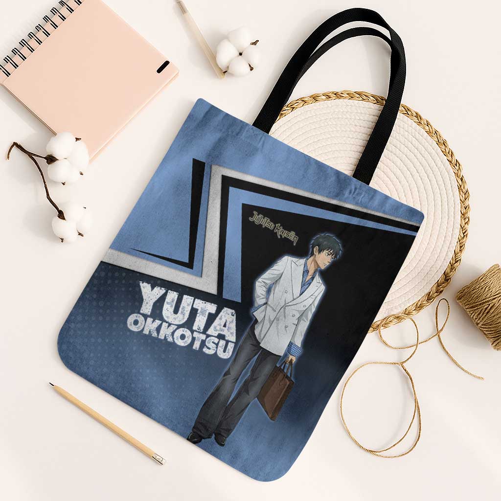 Yuta Okkotsu Tote Bag Jujutsu Kaisen Street Style Art