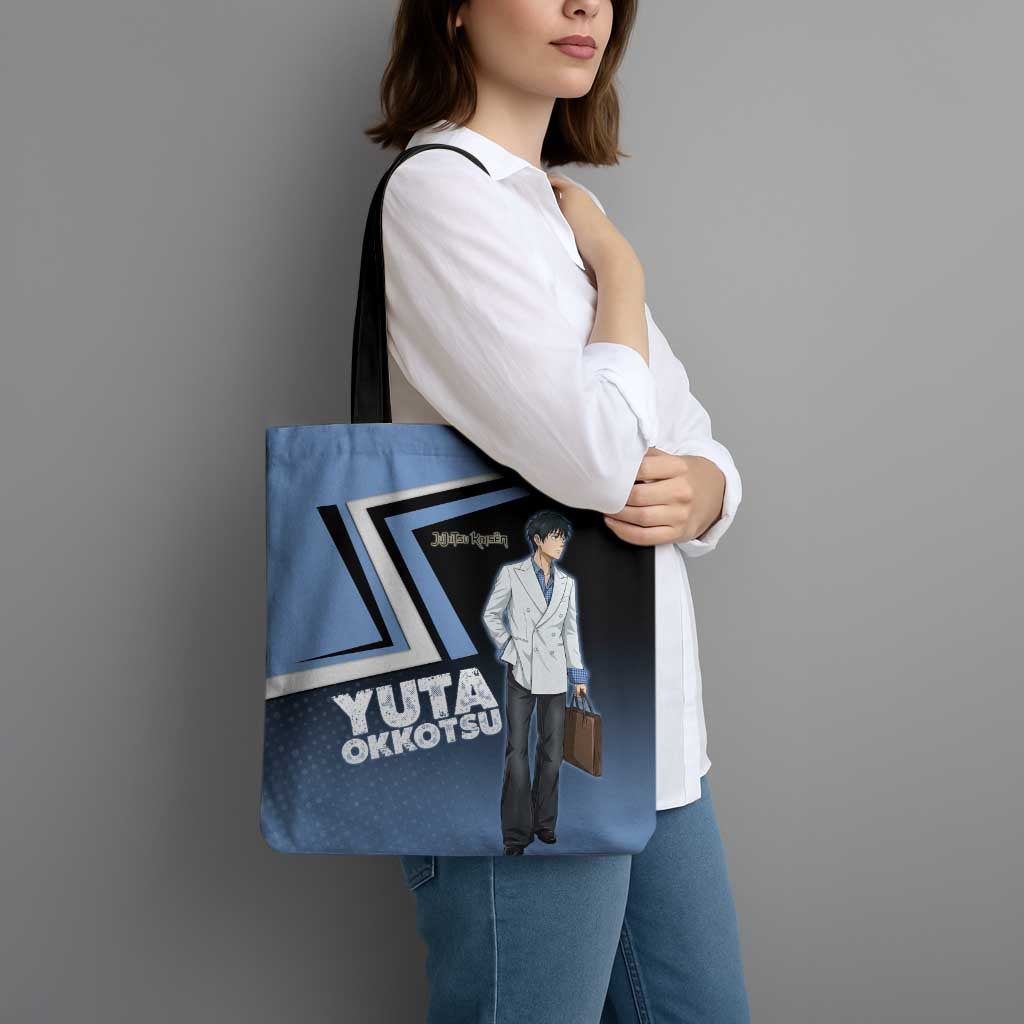 Yuta Okkotsu Tote Bag Jujutsu Kaisen Street Style Art