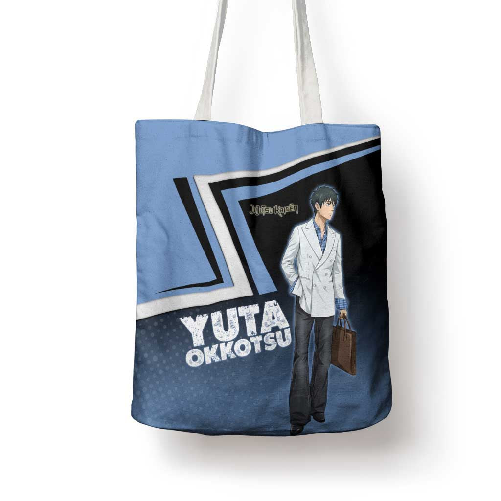 Yuta Okkotsu Tote Bag Jujutsu Kaisen Street Style Art