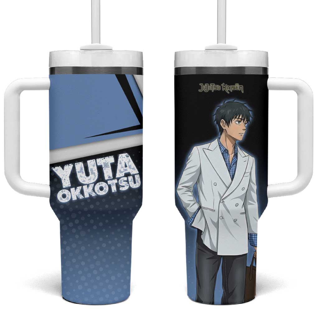Yuta Okkotsu Tumbler With Handle Jujutsu Kaisen Street Style Art
