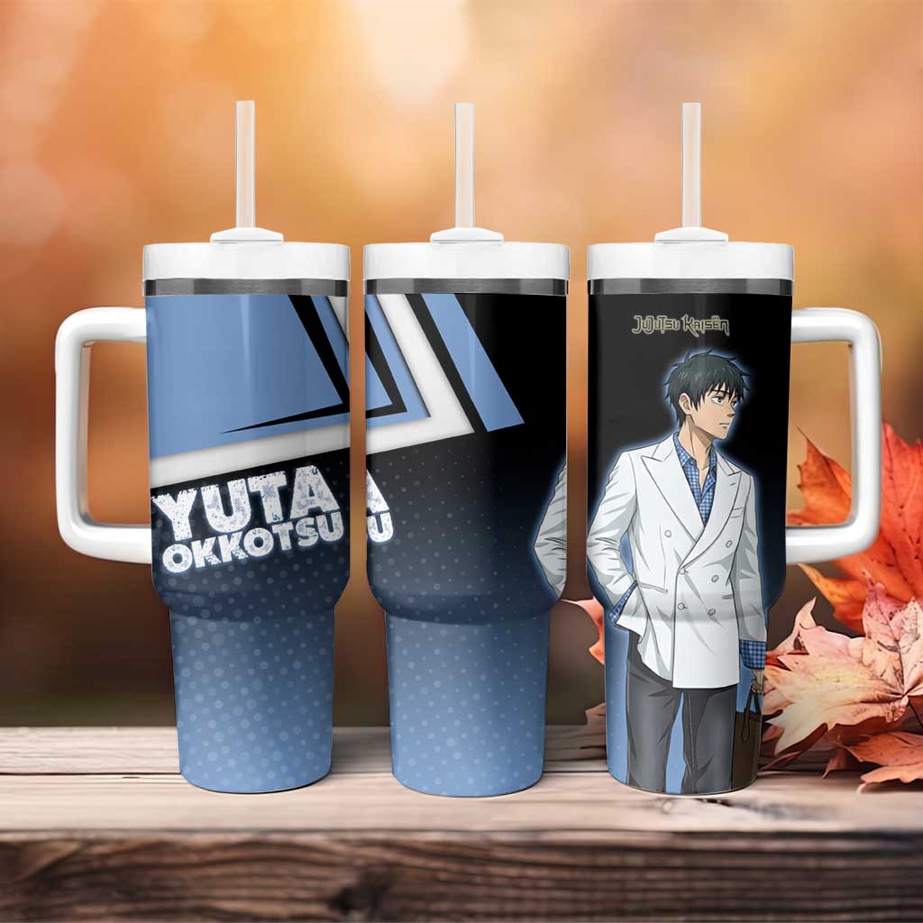 Yuta Okkotsu Tumbler With Handle Jujutsu Kaisen Street Style Art