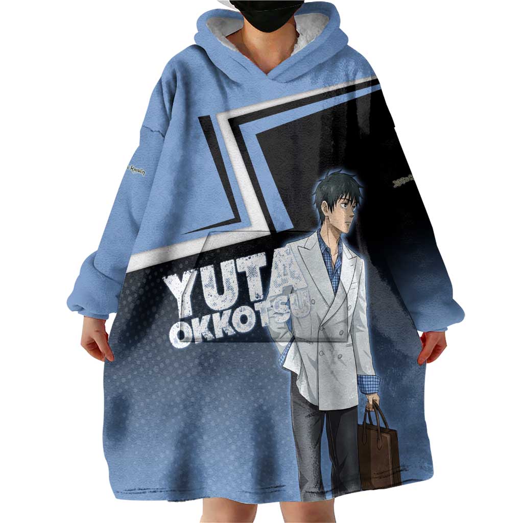 Yuta Okkotsu Wearable Blanket Hoodie Jujutsu Kaisen Street Style Art