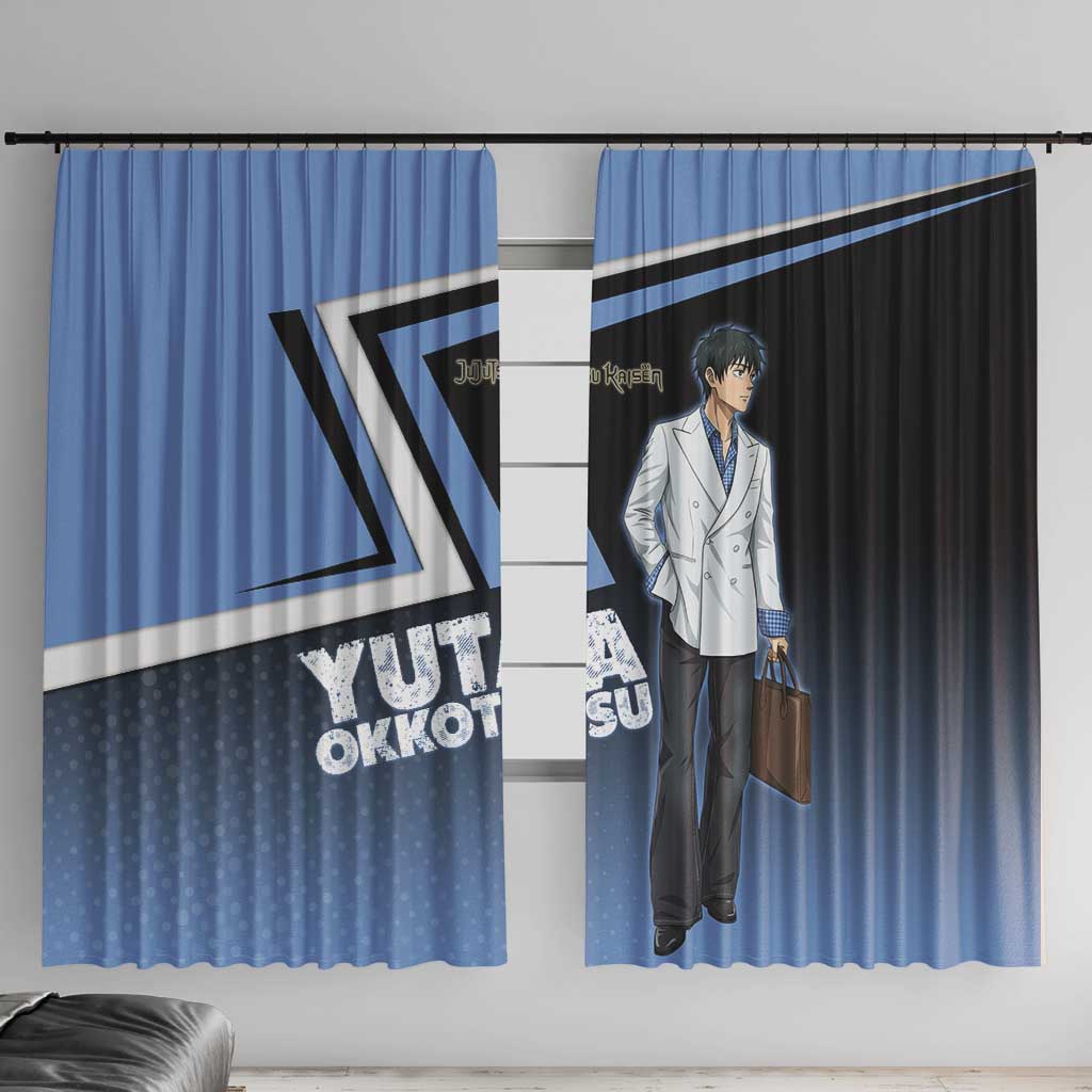 Yuta Okkotsu Window Curtain Jujutsu Kaisen Street Style Art
